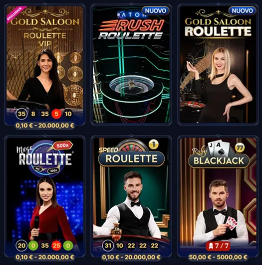 Cazeus Live Casino